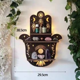 Wooden Wall Shelf Home Decoration Organizer Moon Butterfly Cat Bedroom Room Decor Storage Rack Wall-mount Display Stand Shelves