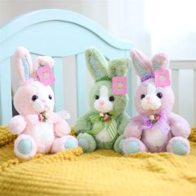 8.27inch Cute Rabbit Plush Toy Doll Pillow Children's Holiday Gift Easter Bunny