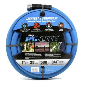 BluBird BSALONE25 BluBird AG-Lite 1 in. x 25 ft. Rubber Water Garden Hose