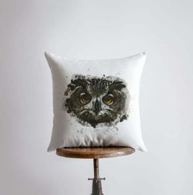 Dark Owl | Owl Gifts | Bird | Brid Prints | Bird D��cor | Accent Pillow Covers | Throw Pillow Covers | Pillow | Room D��cor | Bedroom D��cor