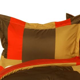 [Red Teahouse] Quilted Patchwork Down Alternative Comforter Set (Twin Size)