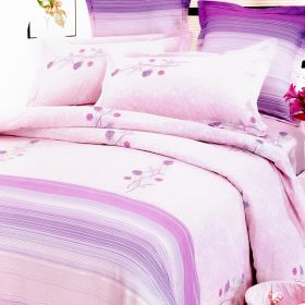 Blancho Bedding - [Paris Spring] 100% Cotton 3PC Duvet Cover Set (Twin Size)(Comforter not included)