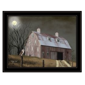 Trendy Decor 4U "Midnight Moon" Framed Wall Art; Modern Home Decor Framed Print for Living Room; Bedroom & Farmhouse Wall Decoration by Billy Jacobs