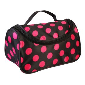 Travel Makeup Bag Portable Cosmetic Organizer with Cosmetic Mirror Waterproof Toiletry Wash Bag for Women