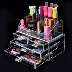 Acrylic Makeup Cosmetic Organizer Storage Box