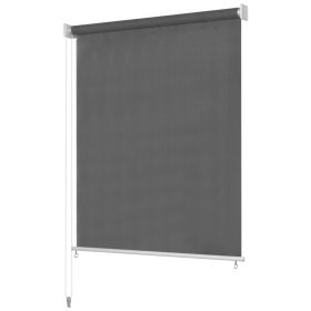 Outdoor Roller Blind 63"x55.1" Anthracite