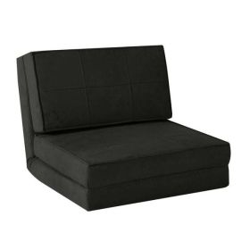 Soft Suede 3 Position Convertible Lounge Flip Chair