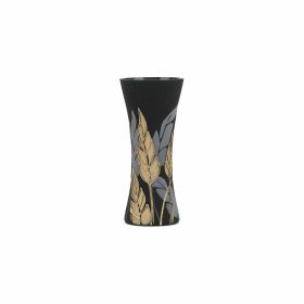 Handpainted Glass Vase for Flowers | Art Glass Vase | Home Room Decor | Table vase 12 in